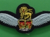 Army Air Corps late 1970ies production. Helicopter pilot wing. 100x40 mm.