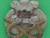 CW253. The North Staffordshire Regiment collar badge post 1902. 27x28 mm (1)