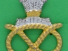KK 2050. The Staffordshire Regiment 1959-2007 (South- & North Staffordshire). Officers silv & gilt,  Firmin long Lugs 33x38 mm.