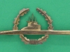 German unofficial  Submarine badge. The bump on the front is probably made to resemble the raised bow of the 206-class 1969. 68x26 mm (1)