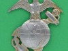 US-Marine-Corps-China-Marine-silvered-cap-badge.-40x45-mm.