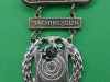 US Marine Corps Machine Gun award. Sterling