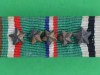 European-Campaign-ribbon-with-5-stars.-35x11-mm.
