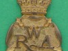 CW410.-Womens-Royal-Army-Corps-collar-badge-officers-Firmin-20x32-mm.