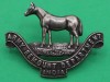 Indian Army Remount Department cap badge. 42x33 mm