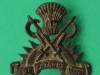 Military Farms Department collar badge. 29x26 mm