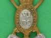 CW10. The Carabiniers (6th Dragoon Guards) Collar badge 34x31 mm.