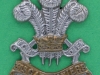 CW6, 3rd Carabiniers collar badge 29x35 mm.