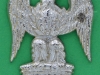 Cox 1228. Royal Scots Greys, NCO Arm badge, silvered, 3 lugs. 39x48 mm.