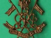 19th King George's Own Lancers. 1922-1937, officers cap badge. 28x31 mm