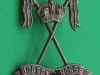 4th Duke of Cambridges Own Hodsons Horse, 1922-1947, cap badge. 33x45 mm