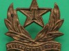 British Indian Intelligence Corps 1941 cap badge. 31 mm