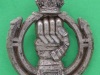 KK 2199. Royal Armoured Corps plastic cap badge 1943. A. Stanley. 38x48 mm