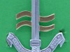 Special Boat Service. Anodized collar badge 26x34 mm.